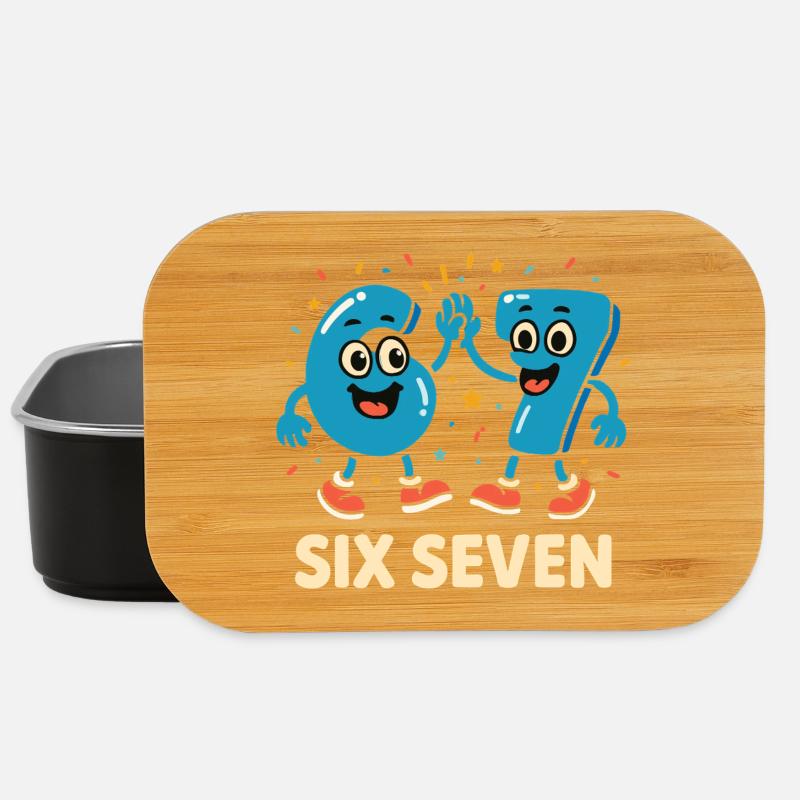 67 Six Seven 6-7 - Lunch Box - Schwarz