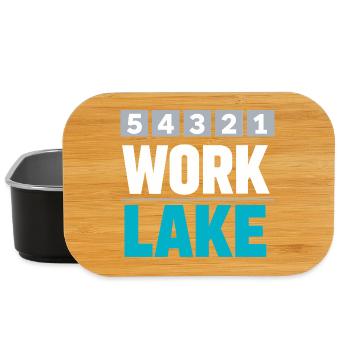 See-wochenende Countdown Zu See-tagen - Lunch Box - Schwarz - Vorne