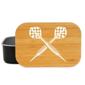 Wurfpfeil Darts Dartpfeil - Lunch Box - Schwarz - Vorne