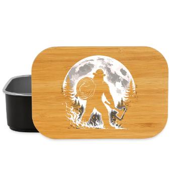 Pompier Bigfoot - Boîte à goûter - noir - Devant