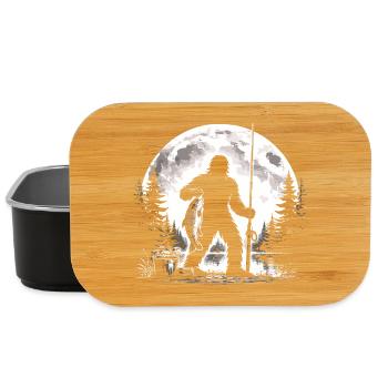 Bigfoot Fishing - Lunch Box - black - Front