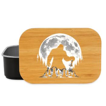 Bigfoot Chess Player - Lunch Box - black - Front