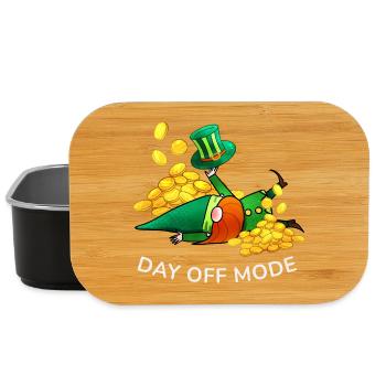 Tag freier Modus Leprechaun - Lunch Box - Schwarz - Vorne