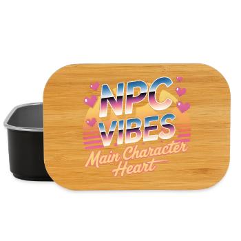 Ambiances de PNJ | Personnage principal : Jeu d’énergie - Boîte à goûter - noir - Devant