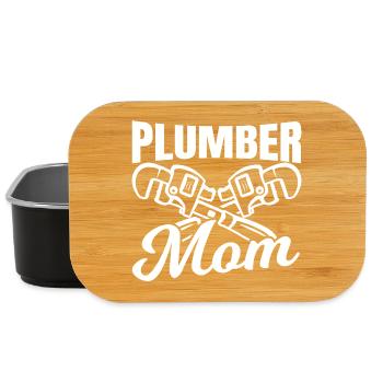 Klempner Mama - Lunch Box - Schwarz - Vorne