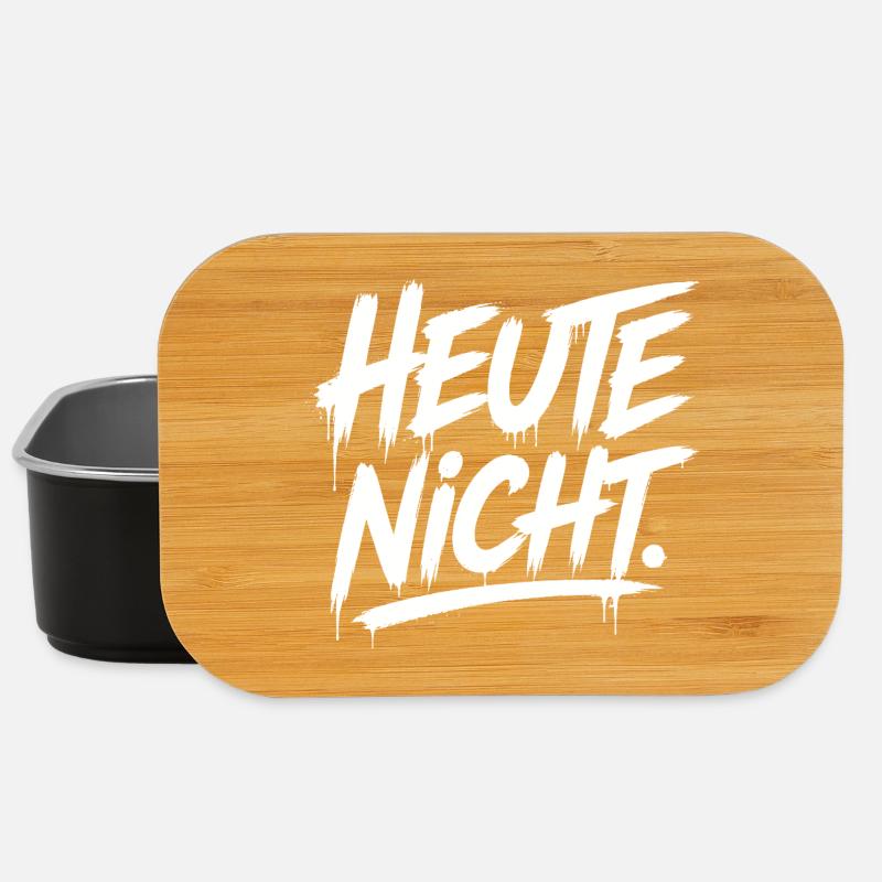 Today Night Graffiti Font - Lunch Box - black