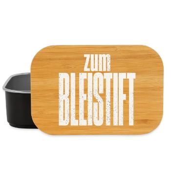 Zum Bleistift - Lunch Box - Schwarz - Vorne