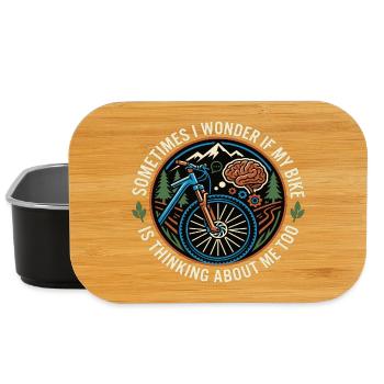 Diction Vélo VTT Vélo VTT - Boîte à goûter - noir - Devant
