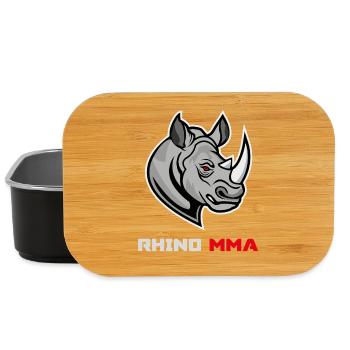 Rhino MMA Kämpfer Savage Gym Beast - Lunch Box - Schwarz - Vorne
