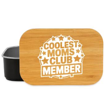Coolest Club Member Mom - Lunch Box - black - Front