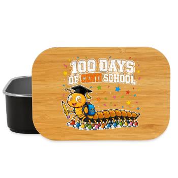 Centipede 100 Days School Hundred Legs - Lunch Box - black - Front