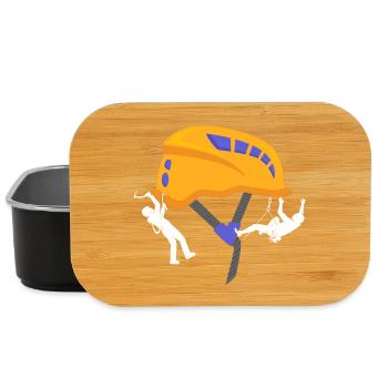 klettern bouldern felsklettern berge Bergsport - Lunch Box - Schwarz - Vorne