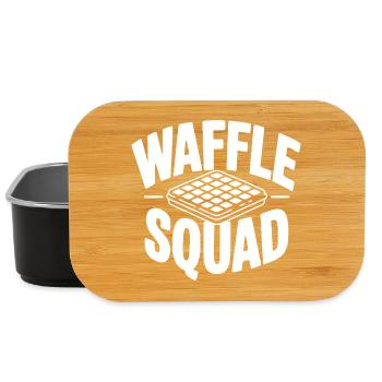 Waffle Squad - Lunch Box - Schwarz - Vorne