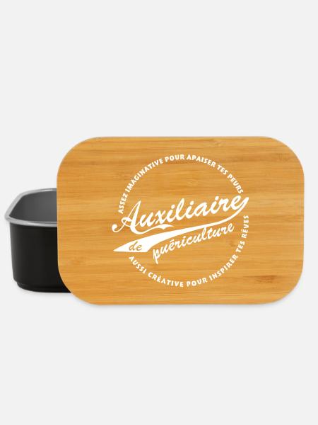 Auxiliaire de puériculture - Boîte à goûter - noir