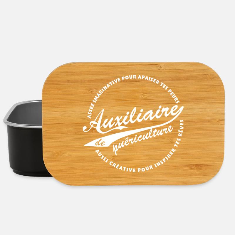 Auxiliaire de puériculture - Boîte à goûter - noir