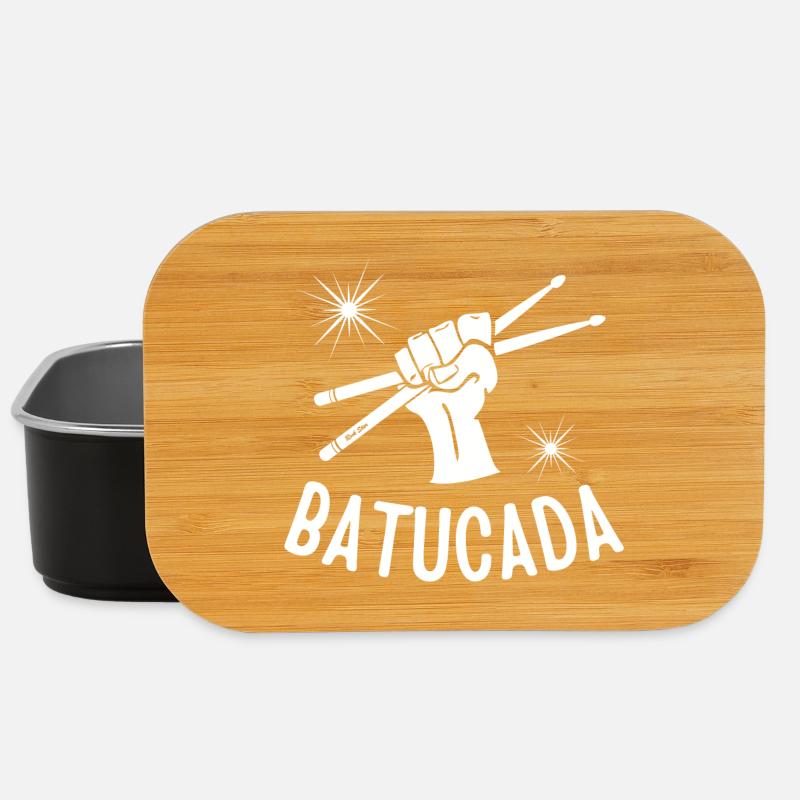 batucada, brésil, samba, rio - Boîte à goûter - noir