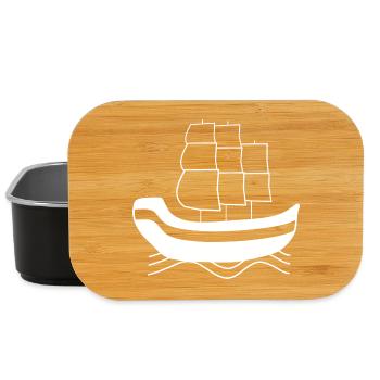 Voilier Allemagne du Nord Marin Capitaine - Boîte à goûter - noir - Devant