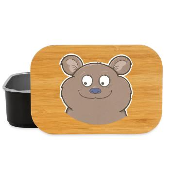 Bear - Lunch Box - black - Front
