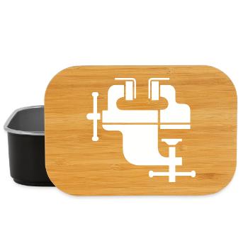 Vice Tool Icon Symbol Illustration - Lunch Box - black - Front