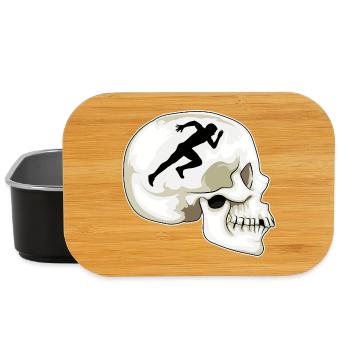 Skull Jogger Jogging Sport - Boîte à goûter - noir - Devant