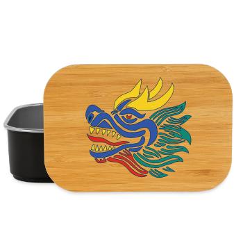 Le sourire du dragon - Boîte à goûter - noir - Devant