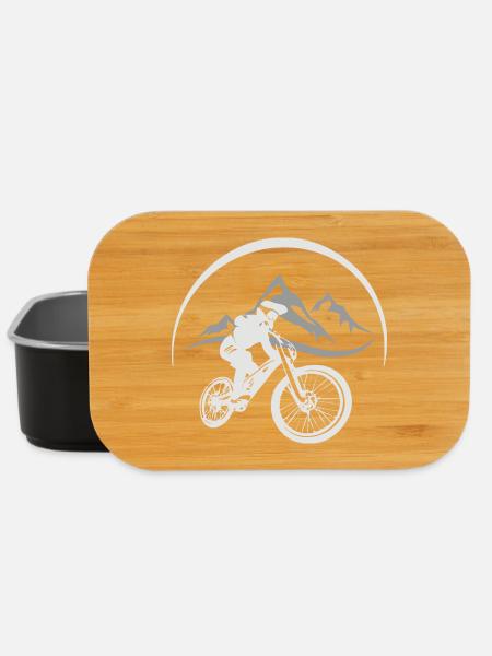 Mountain Biker - Lunch Box - black