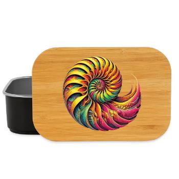 Nautilus Shell - Lunch Box - black - Front
