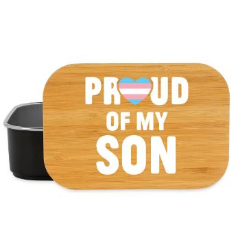 LGBTQ Pride Month - Proud of My Trans Daughter - Lunch Box - black - Front