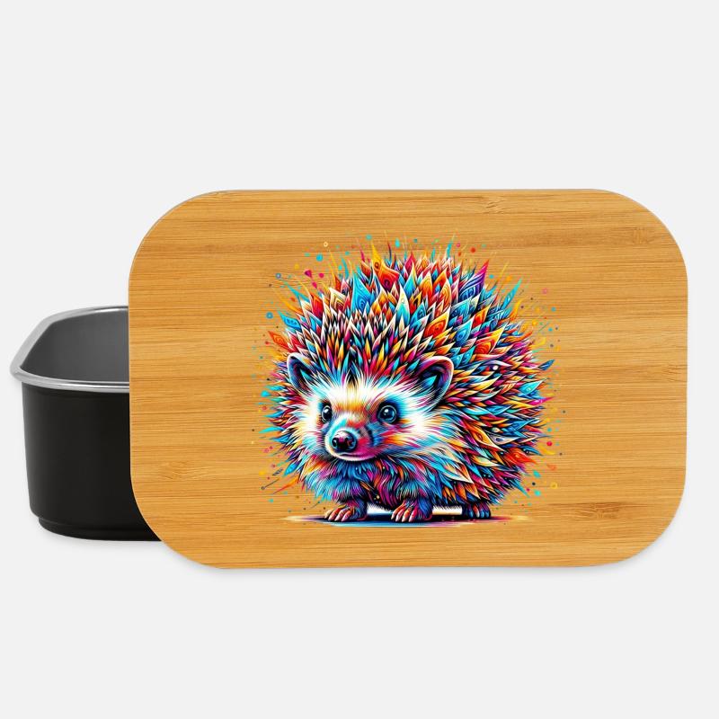 Igel - Lunch Box - Schwarz