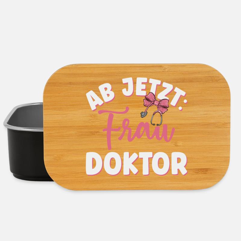 Ärztin Frau Doktor - Lunch Box - Schwarz