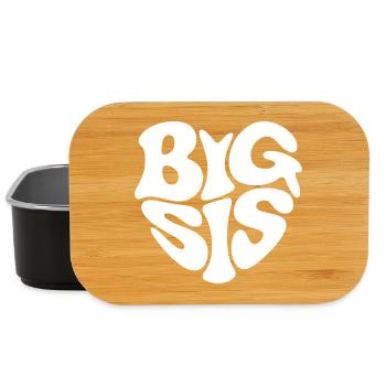 big sis - Lunch Box - black - Front