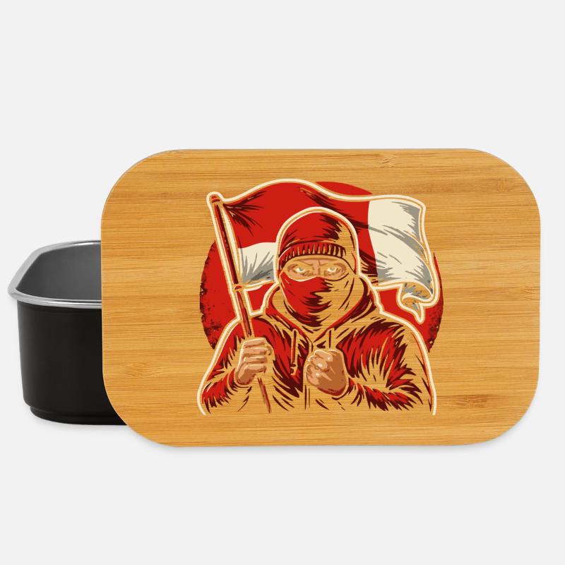 Fans Köln Berlin Rot Weiss - Lunch Box - black