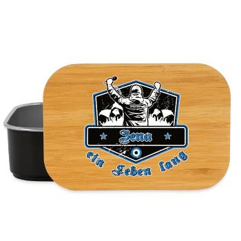 Jena for a lifetime – football - Lunch Box - black - Front