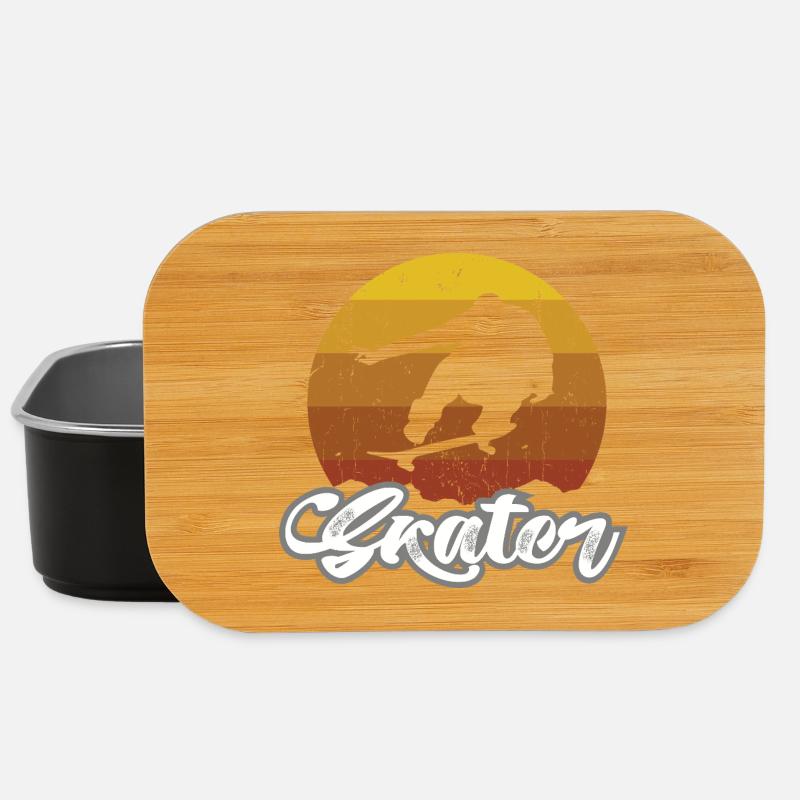Skater - Lunch Box - Schwarz