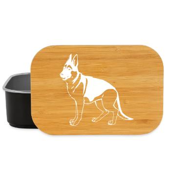 Schäferhund - Lunch Box - Schwarz - Vorne