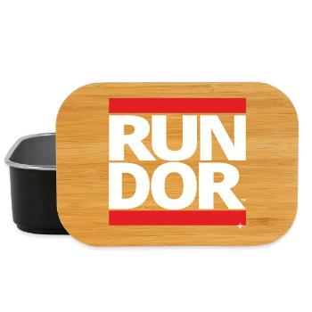 run - Lunch Box - Schwarz - Vorne