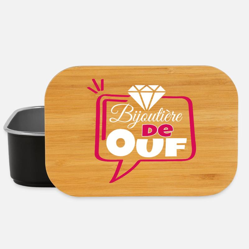 Ouf's Jeweler - Lunch Box - black