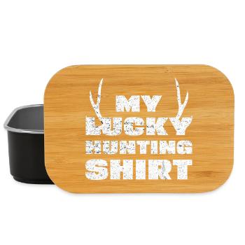 My Ducking Hunting Shirt - Lunch Box - black - Front