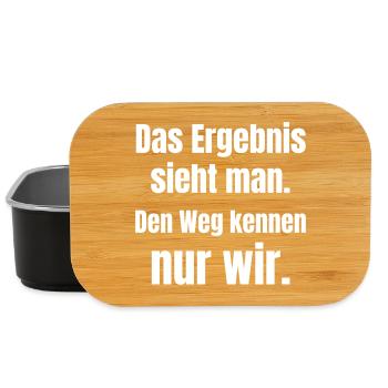 Only We Know the Way to Graduation - Lunch Box - black - Front