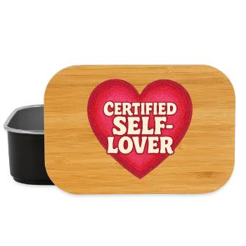 self-love - Lunch Box - black - Front