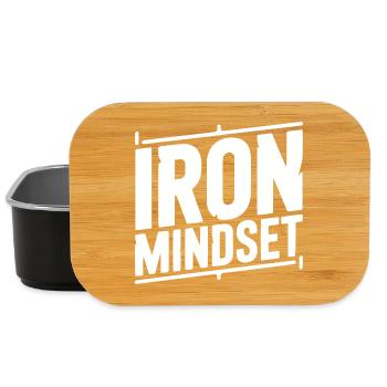 Iron Mindset - Lunch Box - black - Front