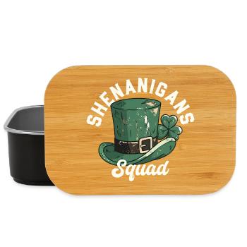 Shenanigans Squad Leprechaun Hat - Lunch Box - black - Front