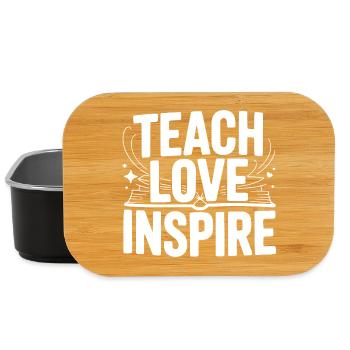 Teach Love Inspire - Lunch Box - black - Front