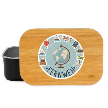 Fernweh - Lunch Box - Schwarz - Vorne