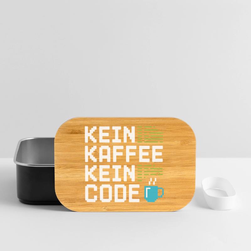 Kein Kaffee Kein Code Programmierer Informatiker Lunch Box