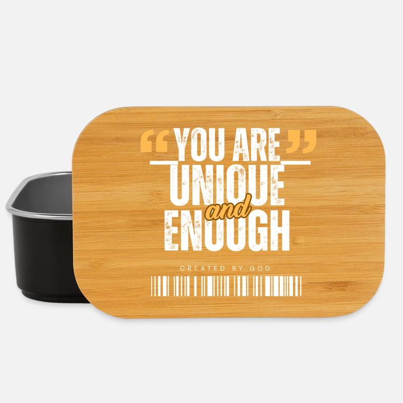 You_are_Unique - Boîte à goûter - noir