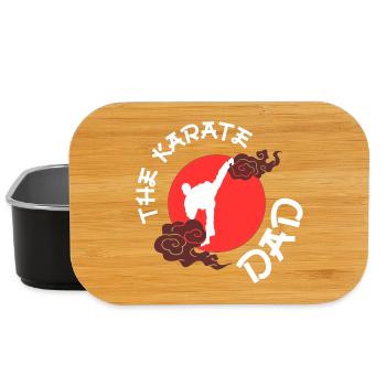 The Karate Dad Gift for Father's day - Boîte à goûter - noir - Devant