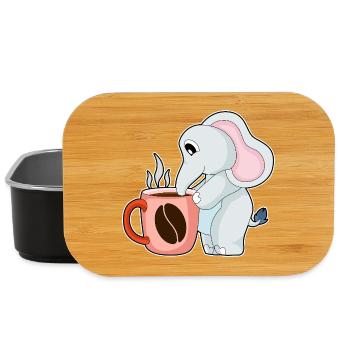 Elephant Coffee Mug - Lunch Box - black - Front