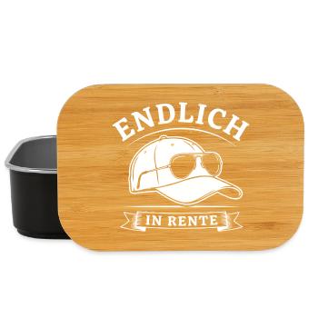 Rentner Legende - Lunch Box - Schwarz - Vorne