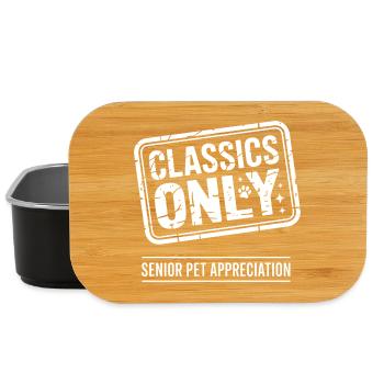 Classics Only: Senior Pet Appreciation - Lunch Box - black - Front
